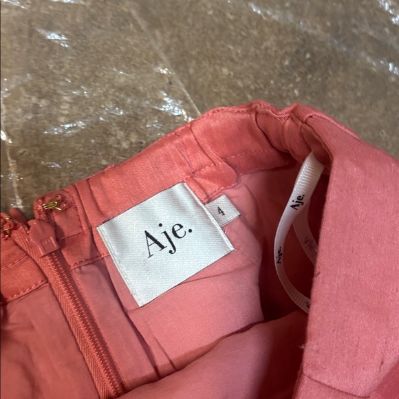 Aje Blush Pink Ruffled Dress - Picture 5 of 6